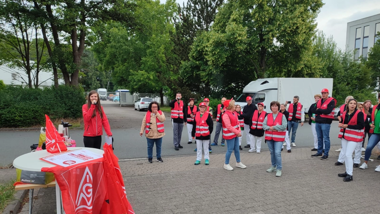 Warnstreik Alsco 2025