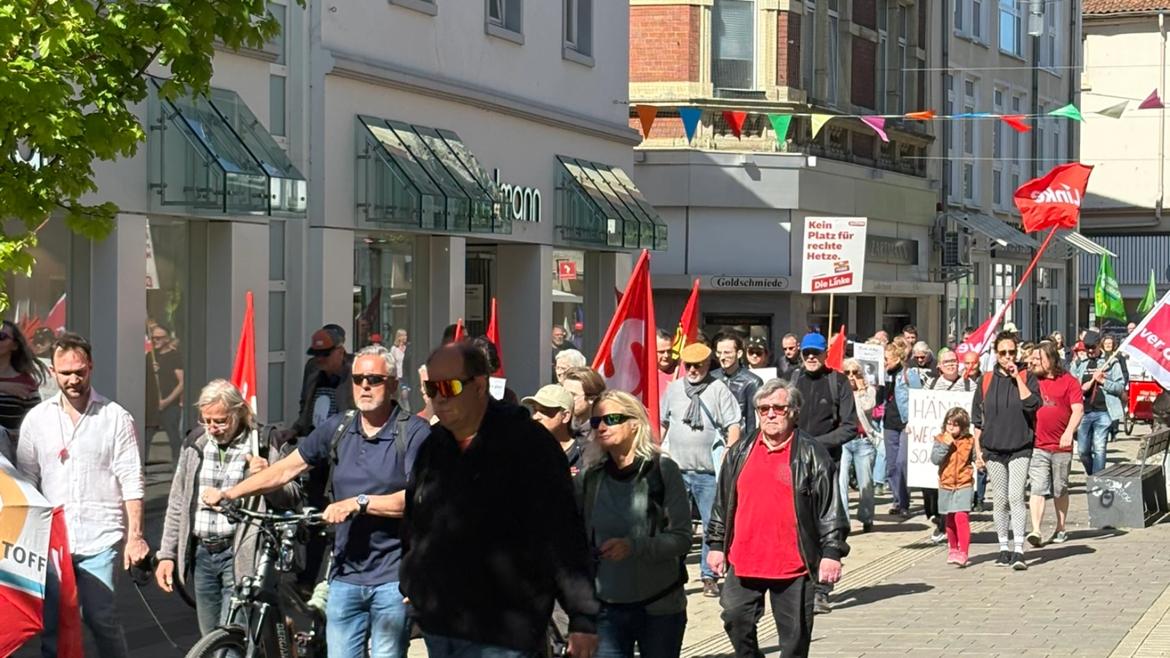 Maikundgebung in Herford