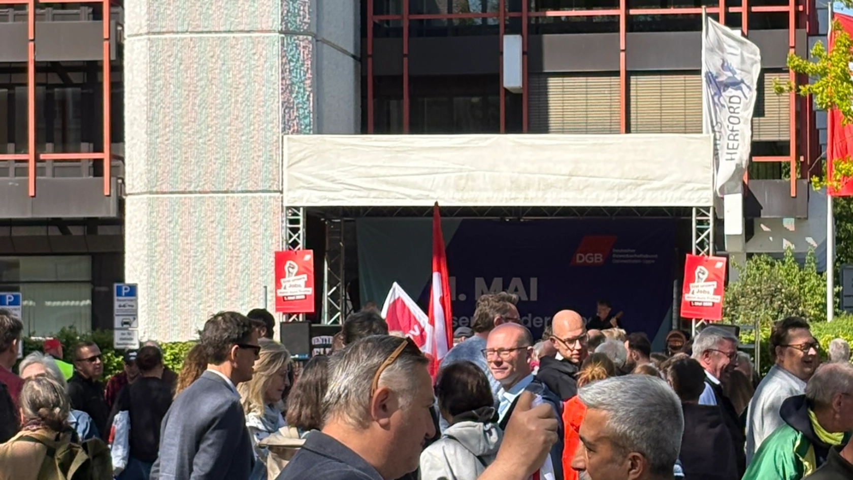 Maikundgebung in Herford