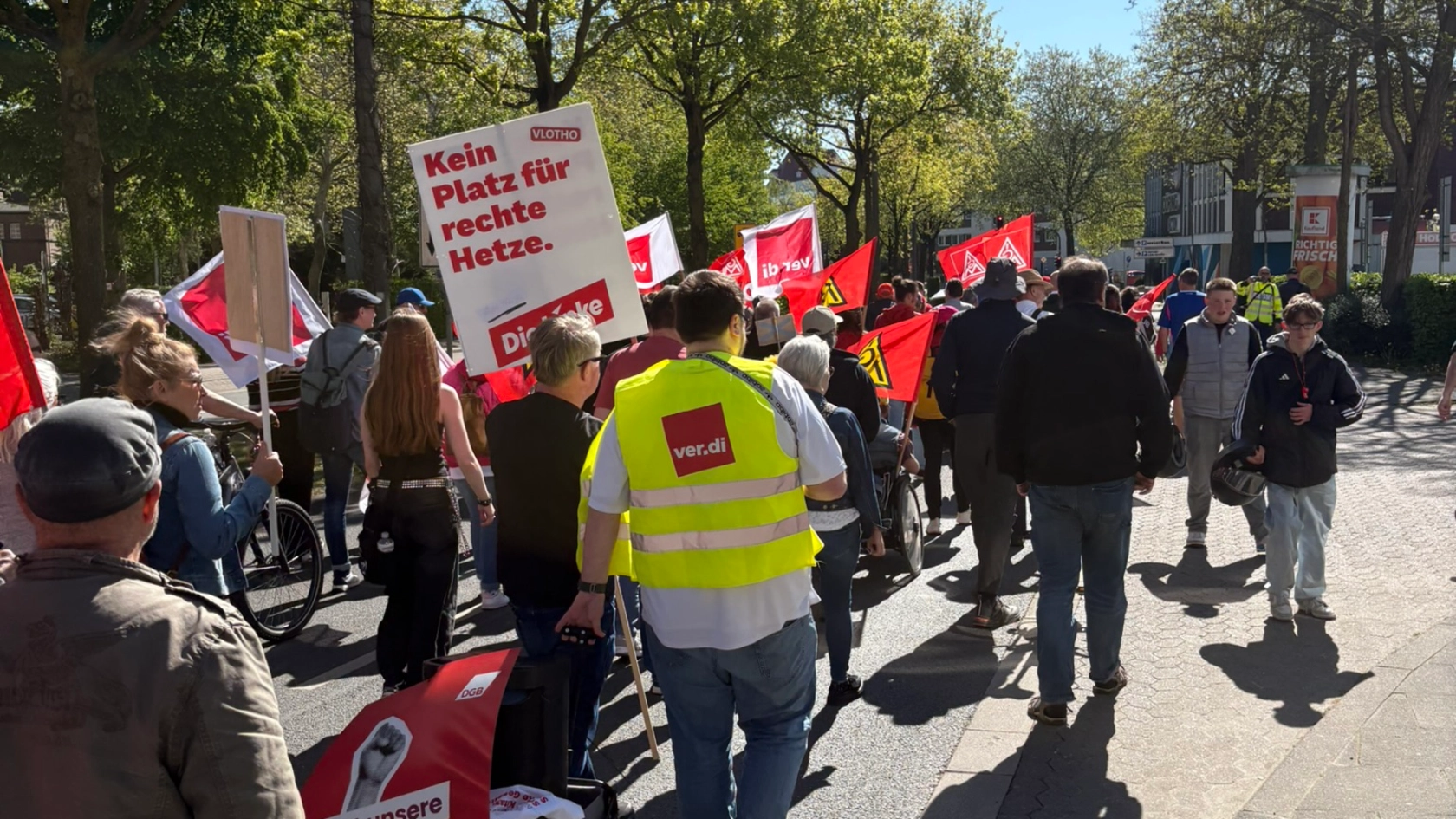Maikundgebung in Herford