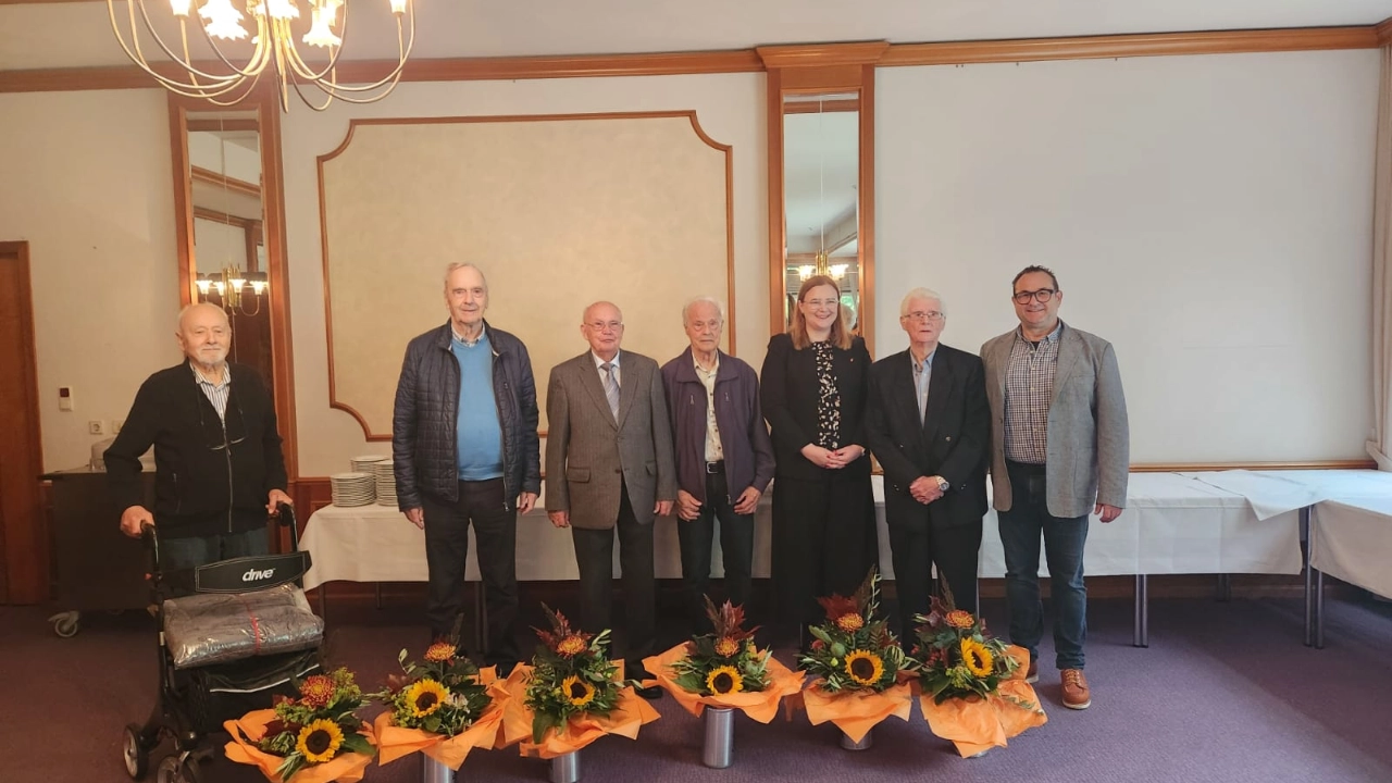 Jubilar Ehrungen 2025  Herford