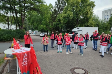 Warnstreik Alsco 2025