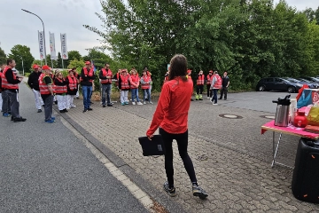 Warnstreik Alsco 2025