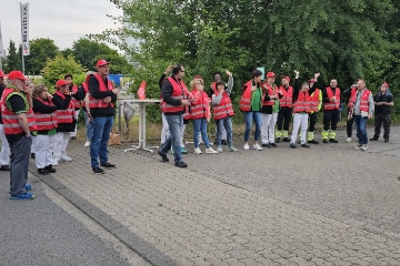 Warnstreik Alsco 2025