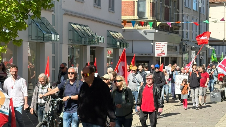 Maikundgebung in Herford