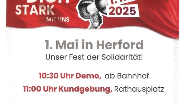 1. Mai 2025 Herford