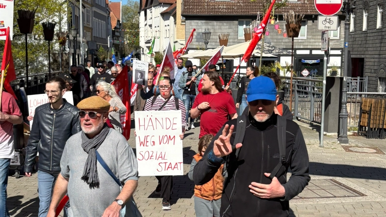 Maikundgebung in Herford