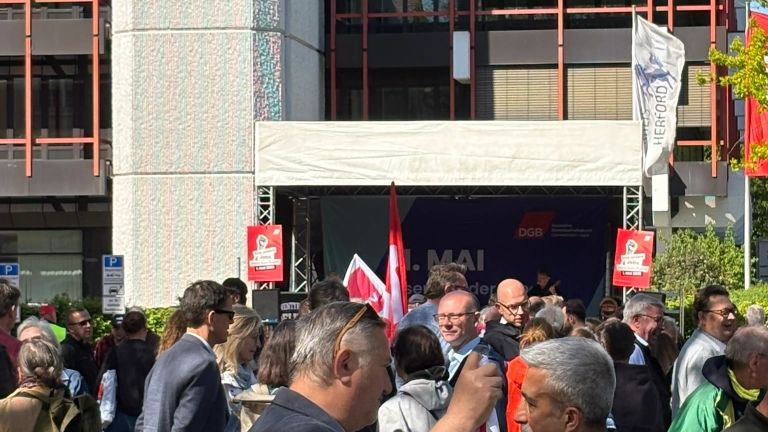 Maikundgebung in Herford