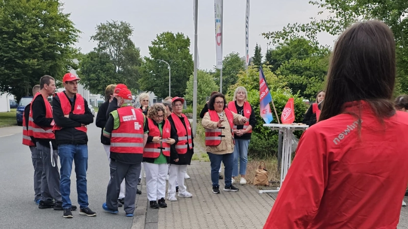 Warnstreik Alsco 2025
