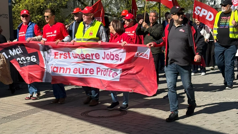 Maikundgebung in Herford