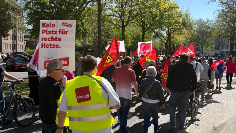 Maikundgebung in Herford
