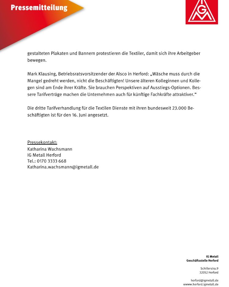 Pressemitteilung Alsco 2