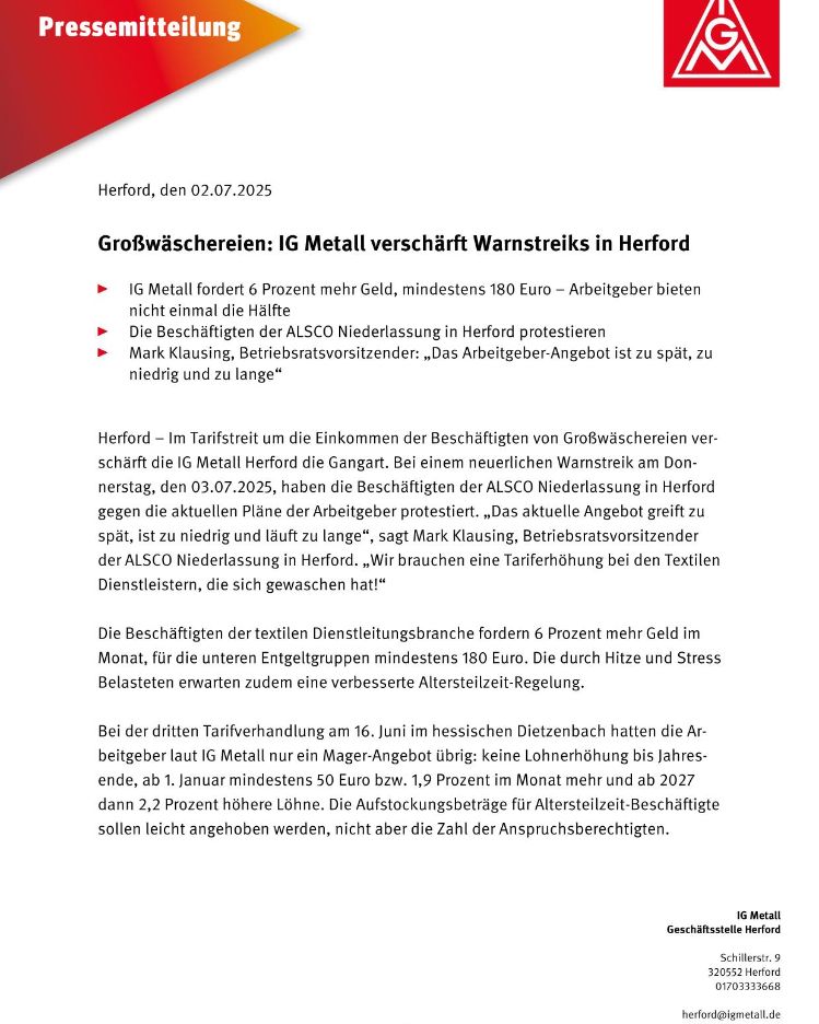 PM_Warnstreik_Textile_Dienste_Herford_03.07.2025-1
