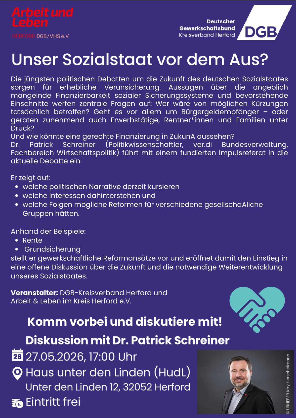 Ist der Solzialstaat vor dem Aus?